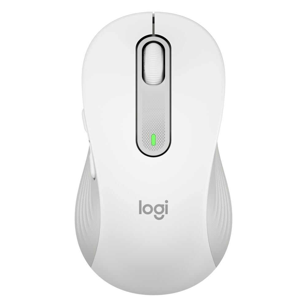 Logitech - Mouse Signature M650 L Bluetooth Logi Bolt - White